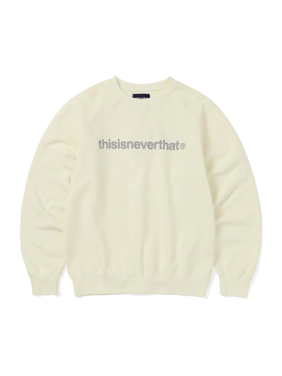 thisisneverthat  |Unisex Street Style Plain Cotton Logo Sweaters