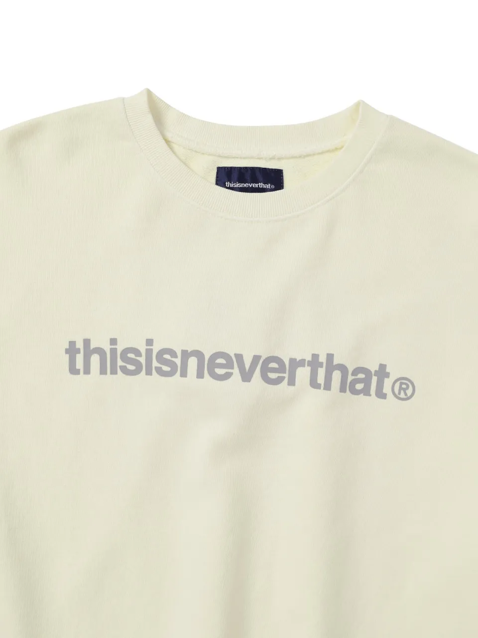 thisisneverthat  |Unisex Street Style Plain Cotton Logo Sweaters