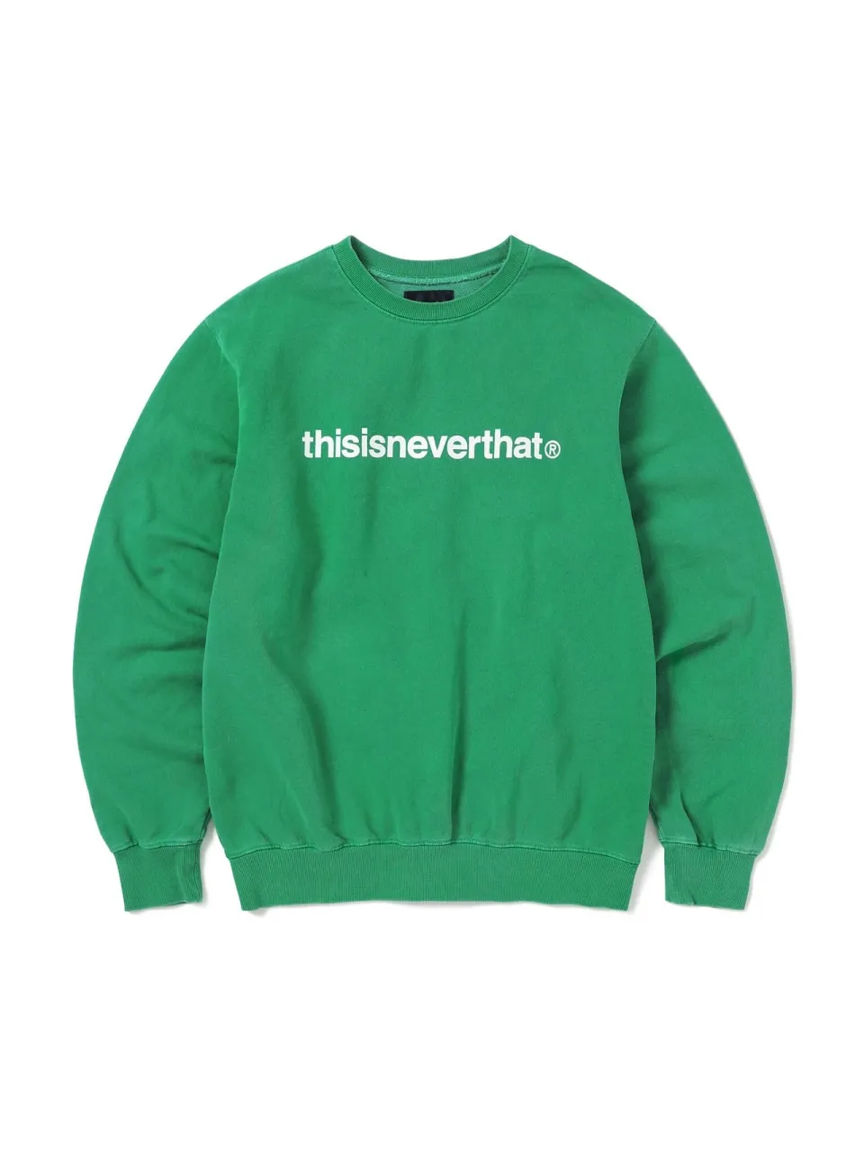 thisisneverthat  |Unisex Street Style Plain Cotton Logo Sweaters