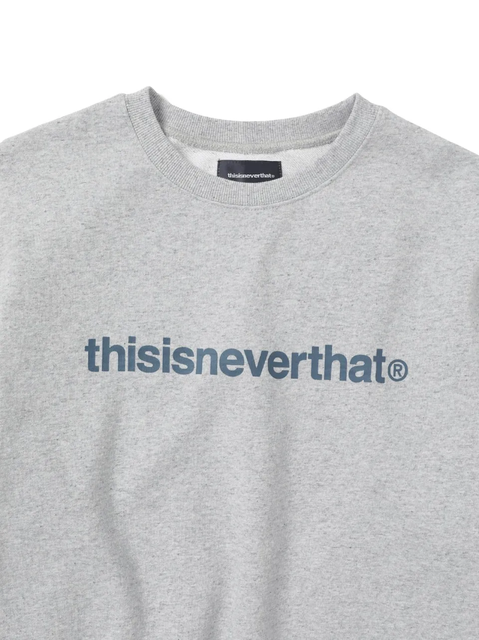 thisisneverthat  |Unisex Street Style Plain Cotton Logo Sweaters