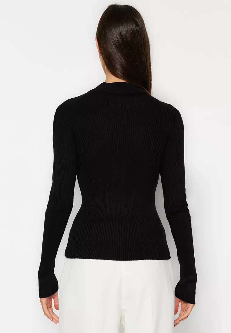 Trendyol Stone Knit Sweater