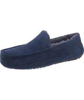 Ugg Ascot Mens Suede Shearling Moccasin Slippers