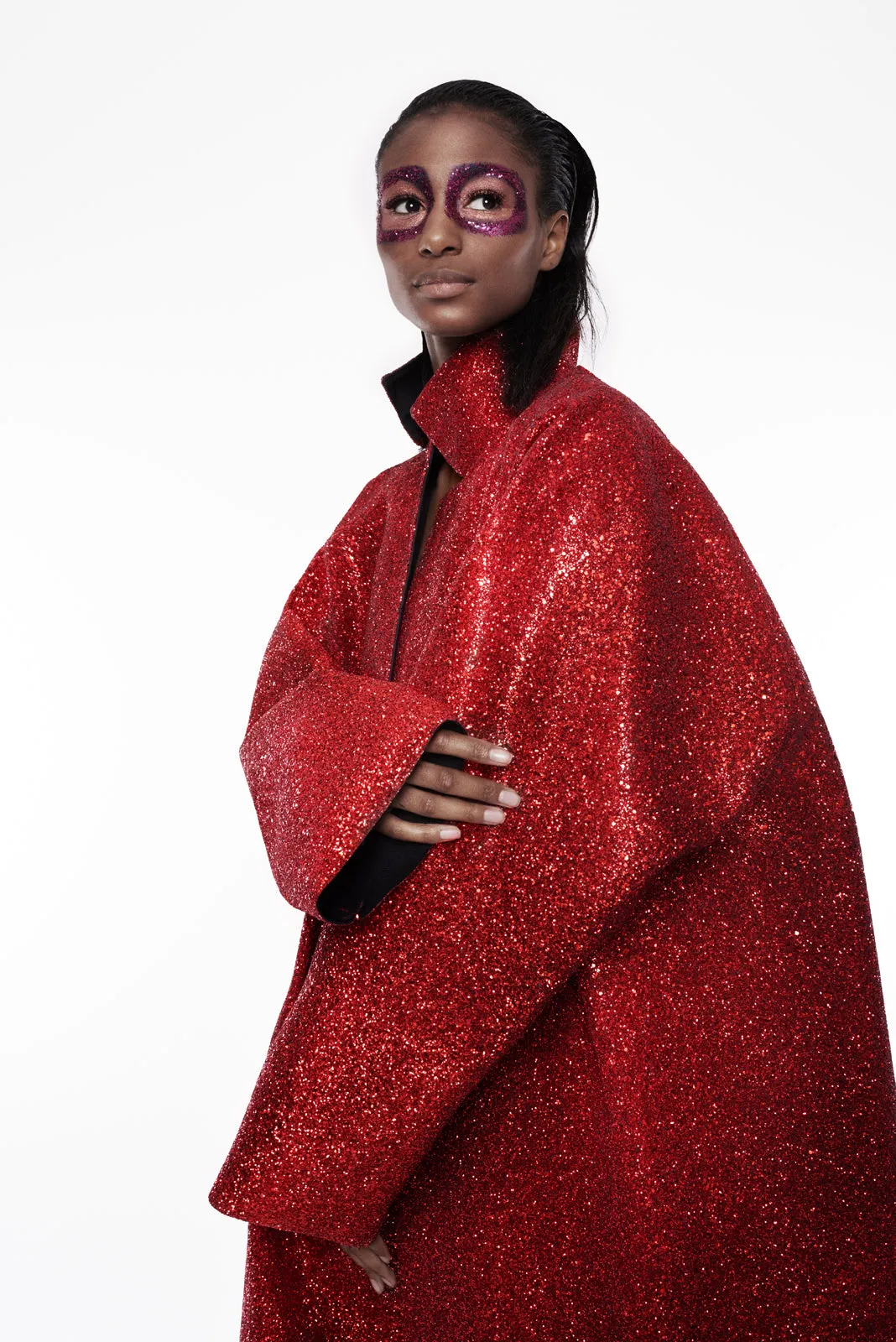 Ultimate Glitter Coat by Jivomir Domoustchiev