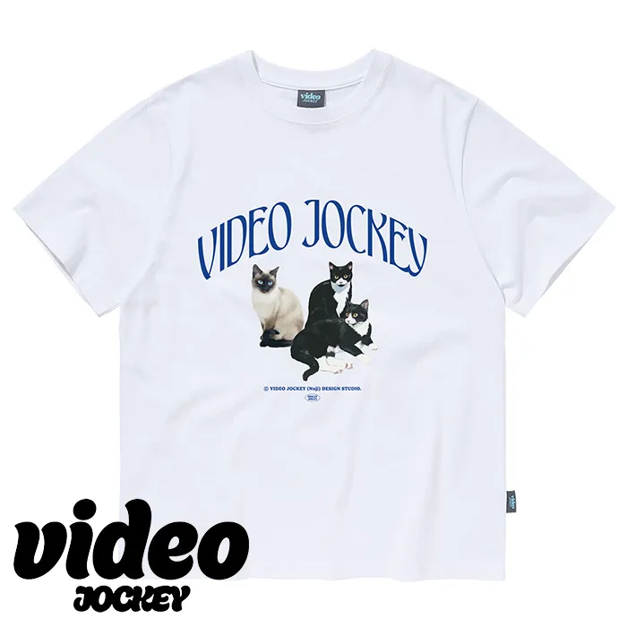 VIDEO JOCKEY  |Unisex Street Style Cotton T-Shirts