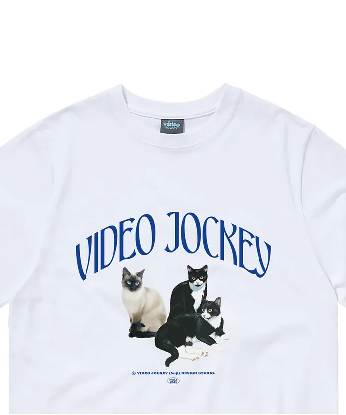 VIDEO JOCKEY  |Unisex Street Style Cotton T-Shirts