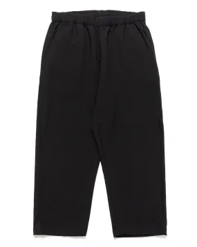 Wide Ankle Easy Pants Black