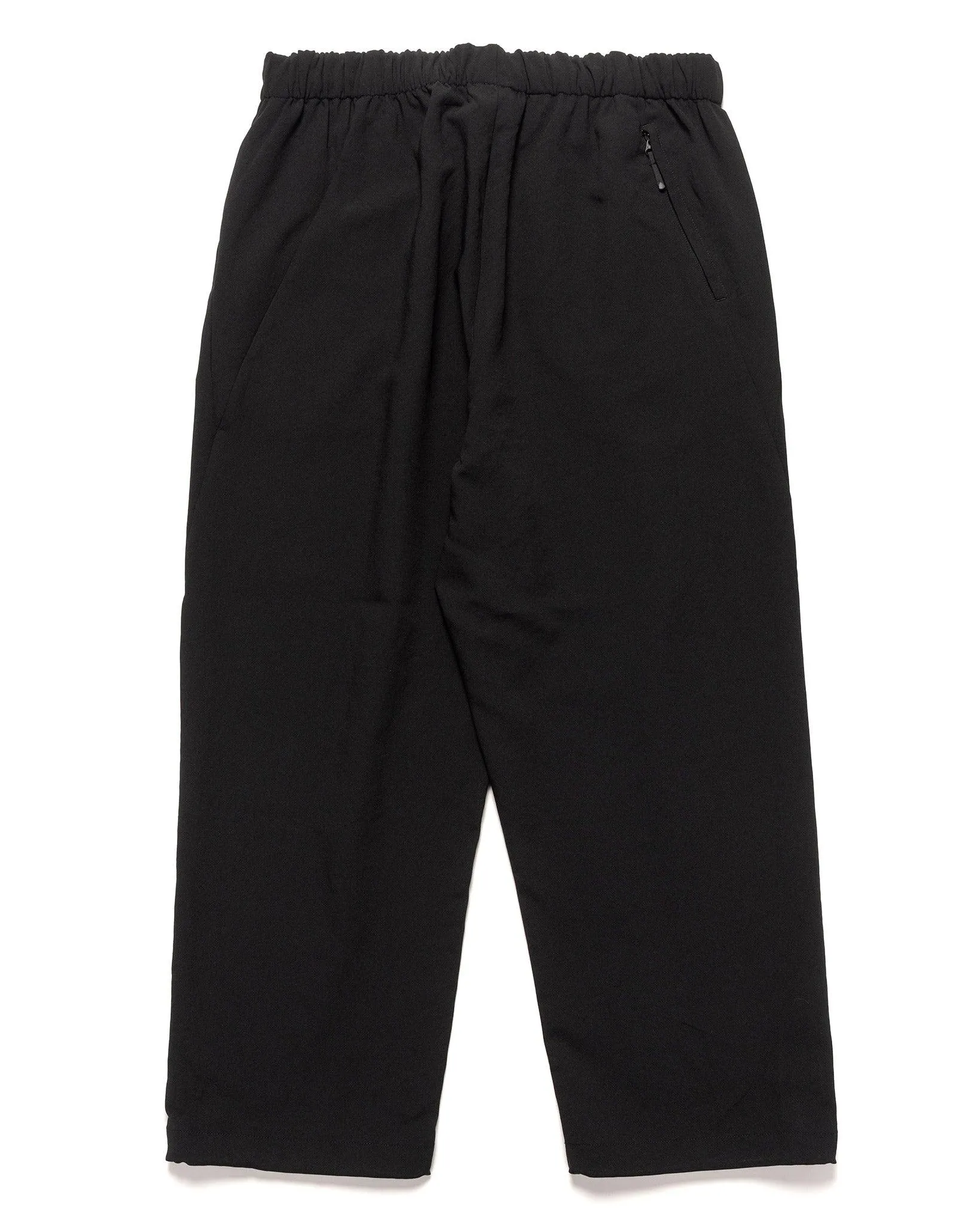 Wide Ankle Easy Pants Black