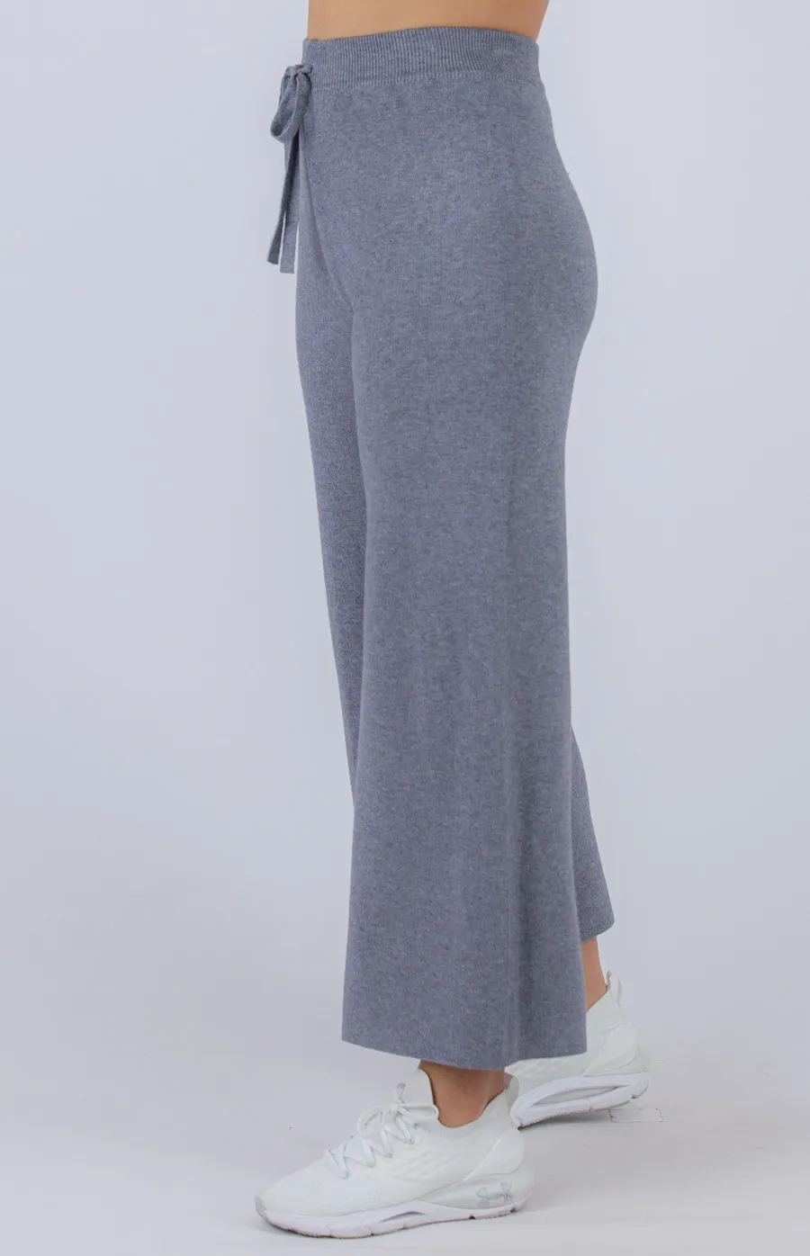 Wide Leg Knit Lounge Pants (SKN390)