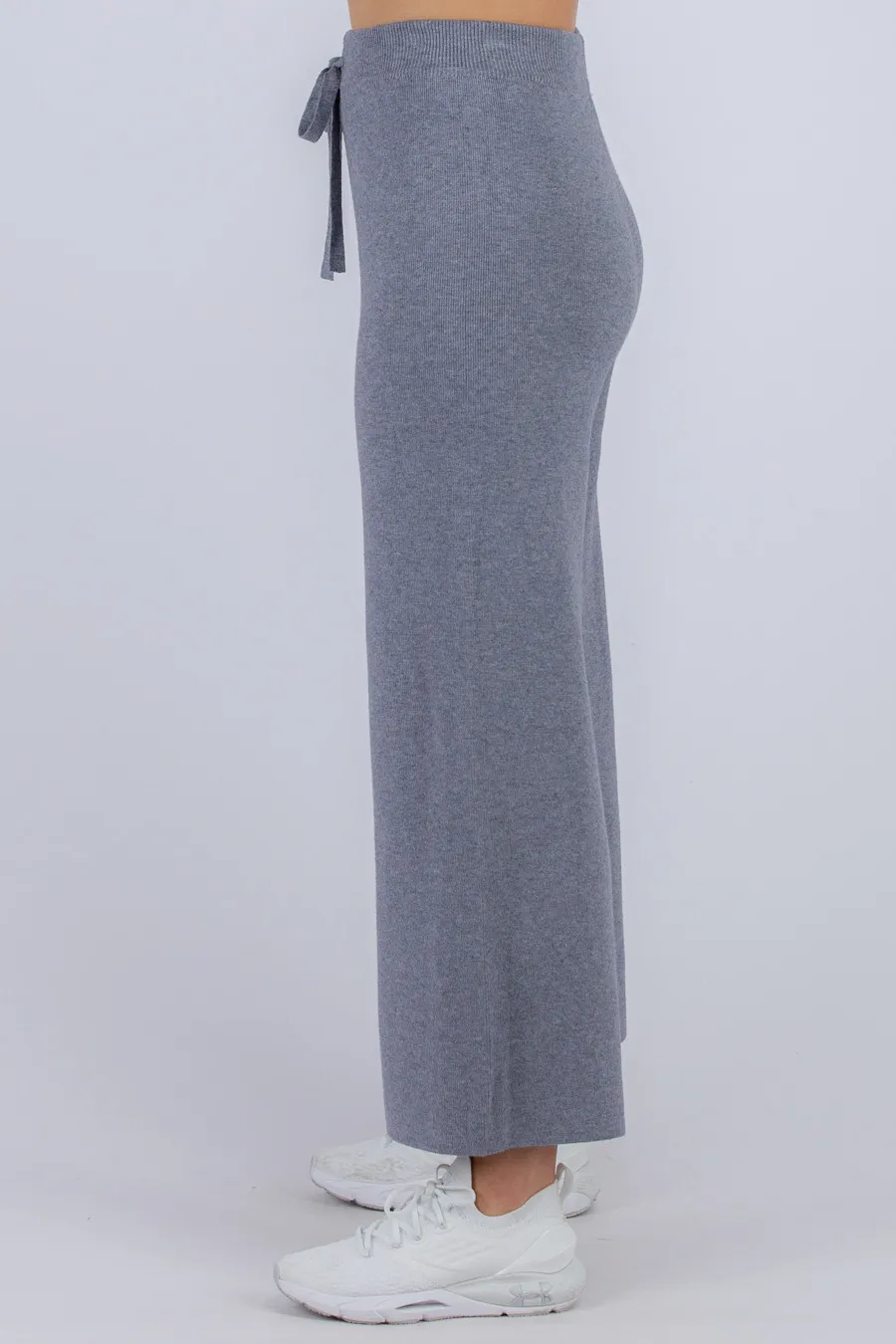 Wide Leg Knit Lounge Pants (SKN390)