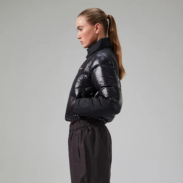 Women's Arkos Reflect Crop Down Jacket - Black