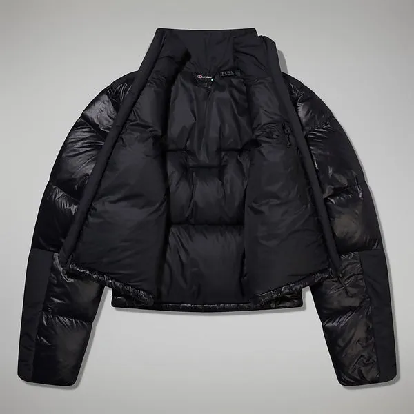 Women's Arkos Reflect Crop Down Jacket - Black