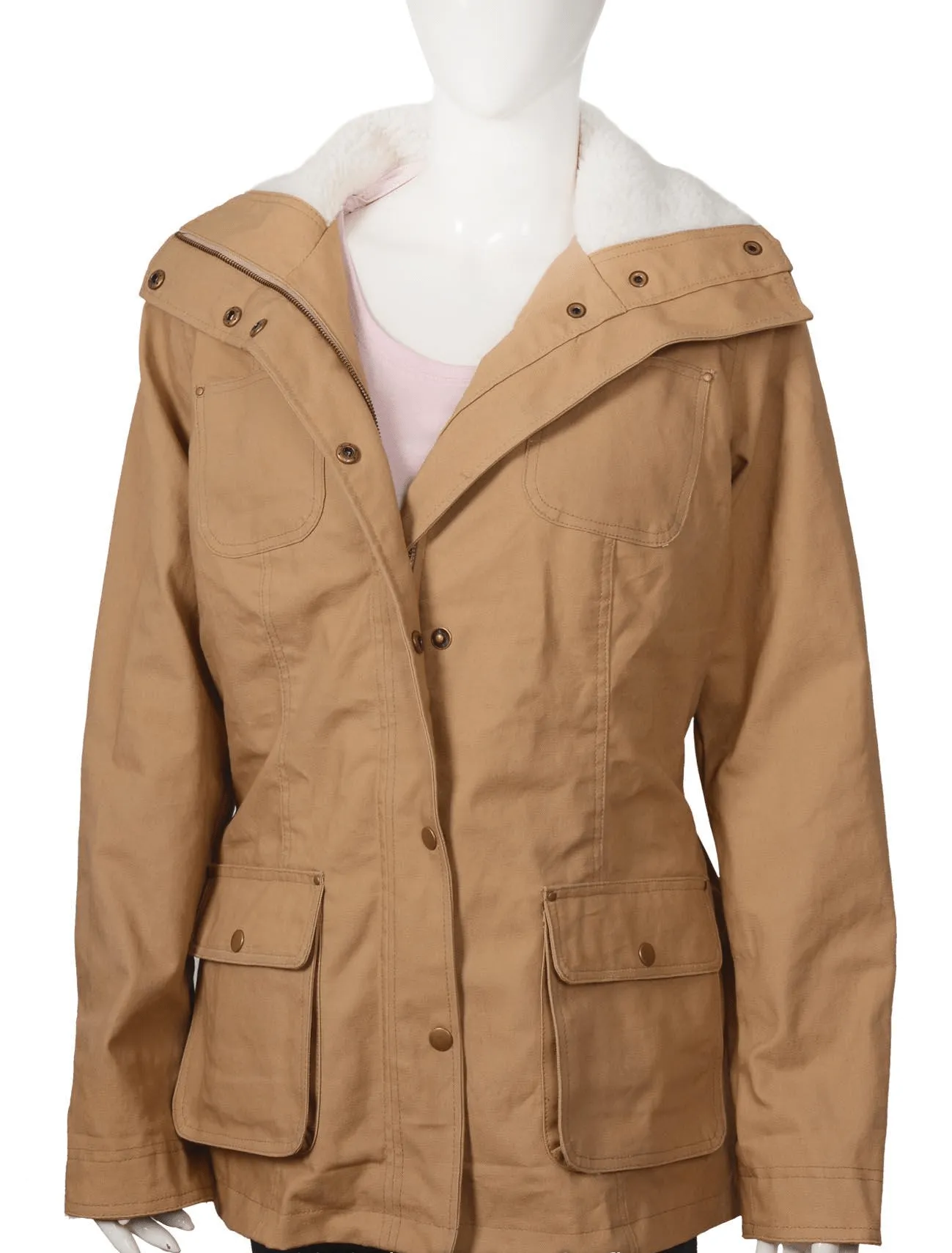 Women's Outfit Yellowstone Kelsey Chow Cotton Coat - Famous Jackets