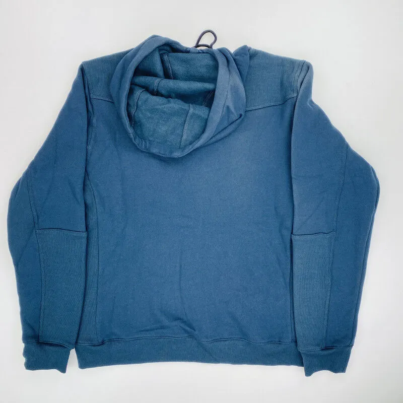 Wrangler  Athleisure Zt Hoodie - Felpa con cappuccio di seconda mano - Uomo - Olio blu - M