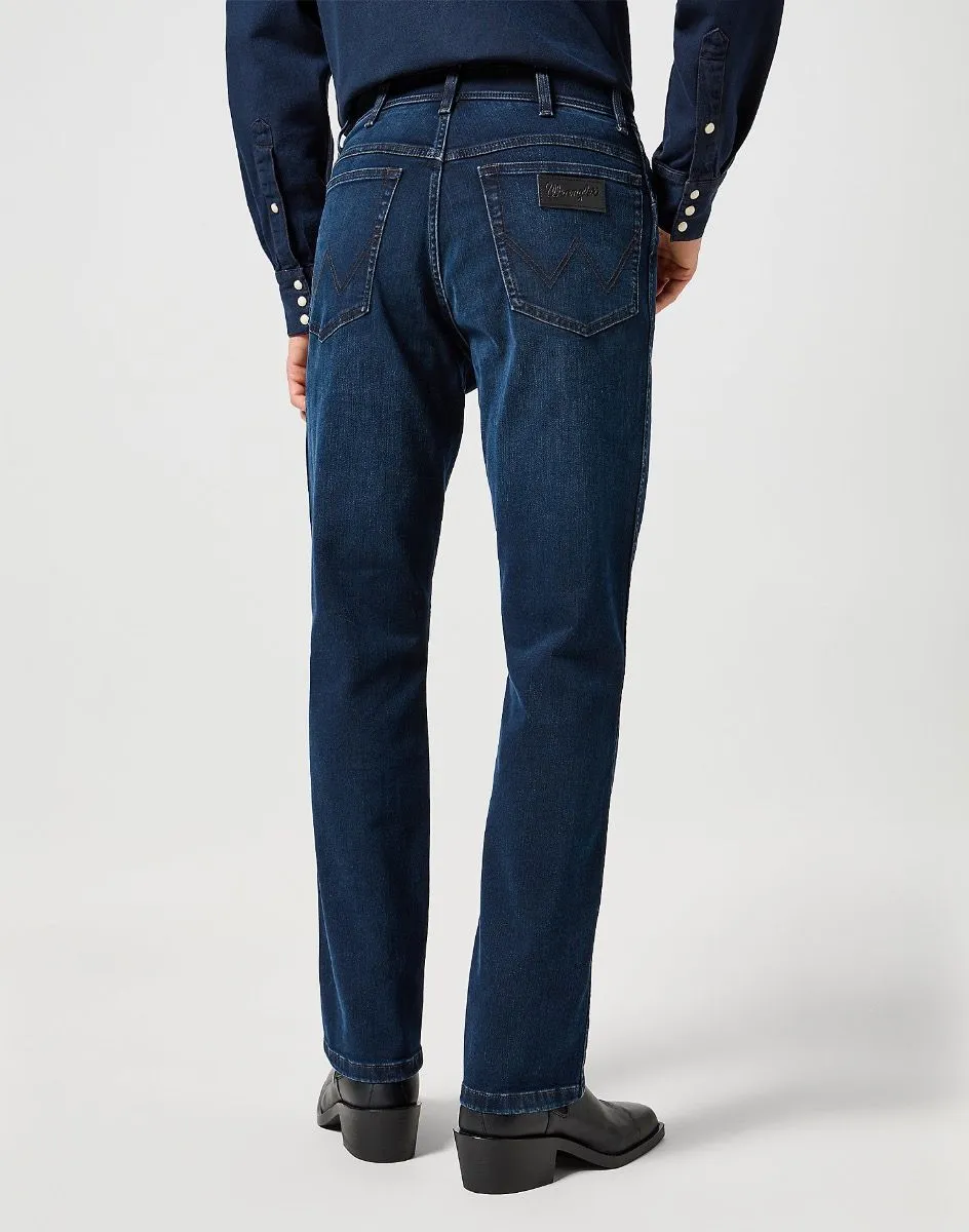 Wrangler Texas Stretch Denim Jeans Midnight Rodeo