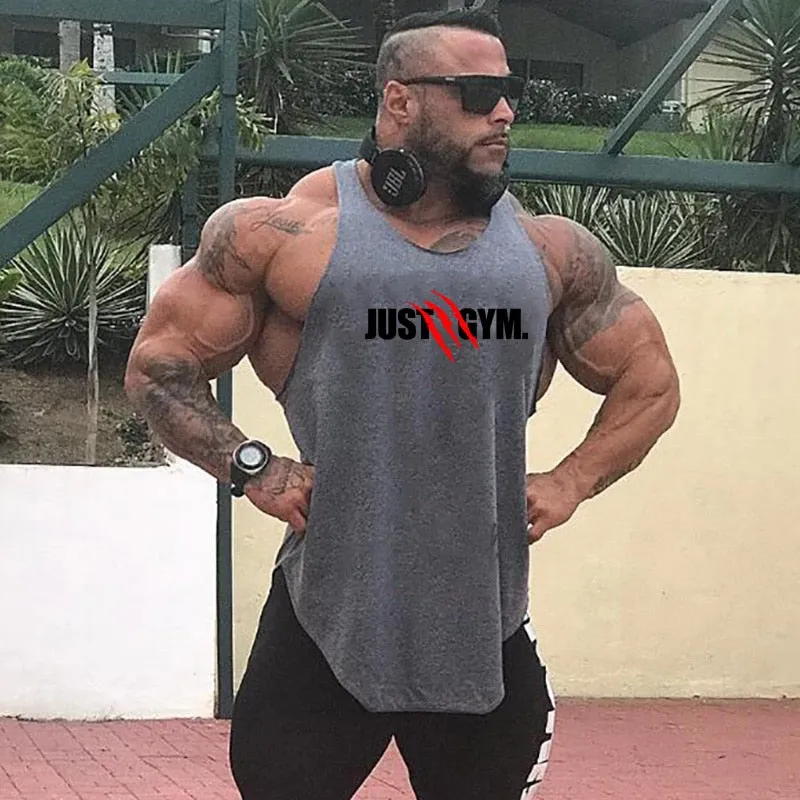 Xituodai Mens Clothing Workout Muscle Oversize Tank Top Musculation Fashion Fitness Breathable Singlets Gym Bodybuilding  Sleeve