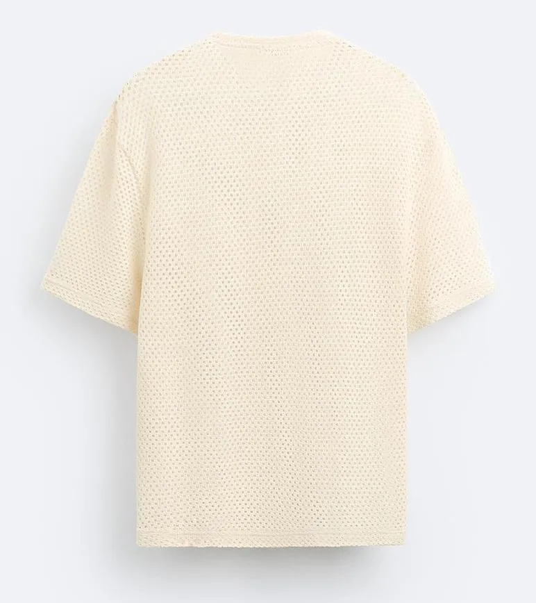 ZARA  |Plain Short Sleeves T-Shirts